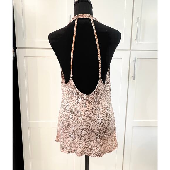NWT Victoria's Secret Very Sexy Leopard Print S Top Chemise Blouse Animal New - Picture 4 of 4